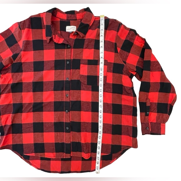 Kings of Leon Upcycled Flannel Shirt - Picture 5 of 11